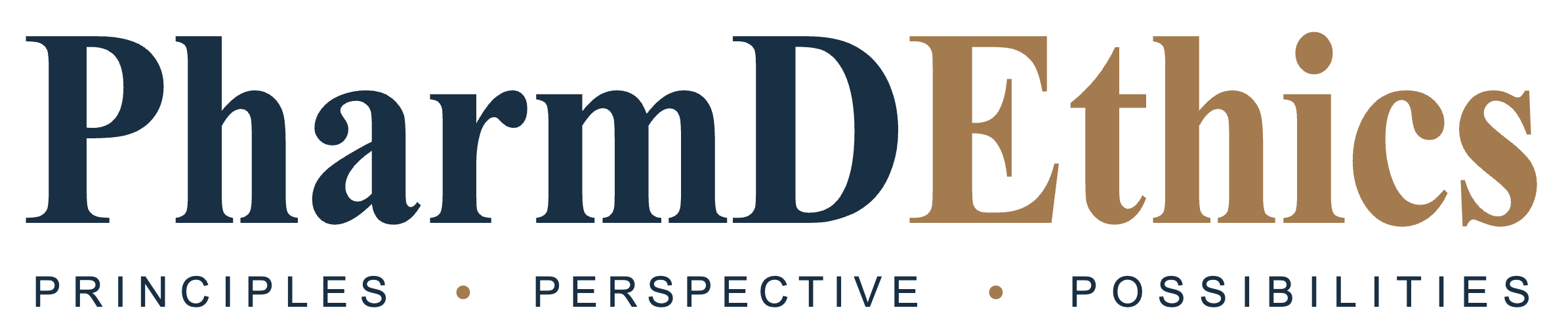 PharmDEthics — Principles, Perspective, Possibilities